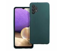 Case4Mobile Silikonový obal MATT pro Samsung Galaxy A32 5G - tmavě zelený zelená, silikon