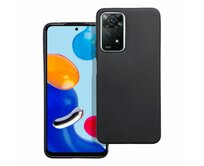 Case4Mobile Silikonový obal MATT pro Xiaomi Redmi Note 11 Pro+ 5G - černý černá, silikon