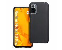 Case4Mobile Silikonový obal MATT pro Xiaomi Redmi Note 10 5G, POCO M3 Pro, POCO M3 Pro 5G - černý černá, silikon