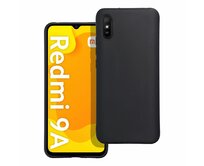 Case4Mobile Silikonový obal MATT pro Xiaomi Redmi 9A / 9AT - černý černá, silikon