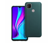 Case4Mobile Silikonový obal MATT pro Xiaomi Redmi 9C - tmavě zelený zelená, silikon