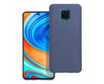 Case4Mobile Silikonový obal MATT pro Xiaomi Redmi Note 9 Pro - modrý modrá, silikon