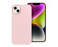 Case4Mobile Pouzdro FRAME pro iPhone 14 Plus - pudrově růžové růžová, silikon