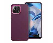 Case4Mobile Pouzdro FRAME pro Xiaomi 11 Lite 5G /11 Lite LTE (4G) /11 Lite NE - fialové Fialová, silikon