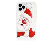 Tel Protect Christmas pouzdro pro iPhone 13 Pro - vzor 4 Santa Motiv, silikon