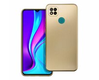 Case4Mobile Pouzdro METALLIC pro XIAOMI Redmi 9C - zlaté Zlatá, silikon