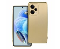 Case4Mobile Pouzdro METALLIC pro XIAOMI Redmi NOTE 12 Pro 5G - zlaté Zlatá, silikon