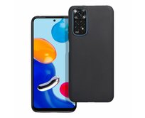 Case4Mobile Silikonový obal MATT pro Xiaomi Redmi Note 11, Redmi Note 11S, Redmi Note 11S 5G - černý černá, silikon