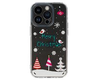 Tel Protect Christmas průhledné pouzdro pro Samsung S23 - vzor 4 Veselé Vánoce Motiv, silikon