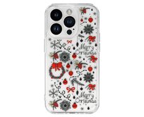 Tel Protect Christmas průhledné pouzdro pro Samsung A24 4G/A25 5G - vzor 5 Vánoční ozdoby Motiv, silikon