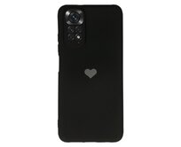 Vennus Valentýnské pouzdro Heart pro Xiaomi Redmi Note 11 Pro/ Redmi Note 11 Pro 5G - černé černá, silikon