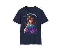 Vtipné triko - Zápasím s ránem, Unisex, různé barvy - Navy, 2XL