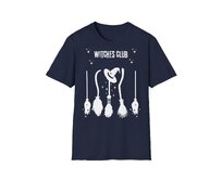 Halloweenské triko - Witches Club, unisex, různé barvy - Navy, S