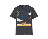 Unisex tričko - Sea You Later - Vtipné tričko, různé barvy - Dark Heather Grey, S