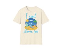 Unisex tričko - I Need Vitamin Sea - Vtipné tričko, různé barvy - Natural, L