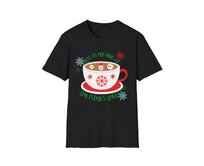 Unisex tričko - This is my mug of Christmas cheer - Vánoční tričko, různé barvy - Black, S