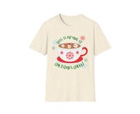 Unisex tričko - This is my mug of Christmas cheer - Vánoční tričko, různé barvy - Natural, XL