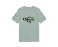 Ekologické tričko "Vegan" - Unisex, 100% organická bavlna - Aloe, 3XL