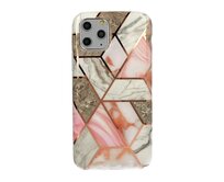 Gelové pouzdro / kryt s obrázkem na APPLE iPhone 12 Mini - vzor PINK MARBLE