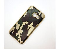 Gelové zelené ARMY CAMO pouzdro / kryt na SAMSUNG A320 Galaxy A3 (2017)