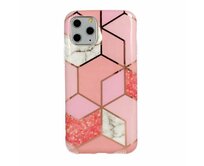 Gelové pouzdro / kryt s obrázkem na APPLE iPhone 12 / iPhone 12 Pro - vzor PINK MARBLE