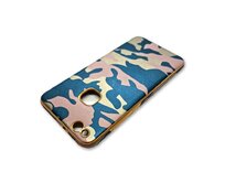 Gelové modré ARMY CAMO pouzdro / kryt na HUAWEI P10 Lite