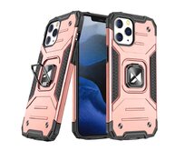 Hybridní růžové ARMOR RING pouzdro / kryt na APPLE iPhone 13 Mini