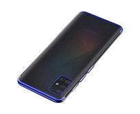 Gelové modré pouzdro FRAME V2 na SAMSUNG A515 Galaxy A51