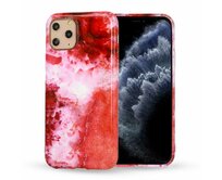 Gelové pouzdro s obrázkem na XIAOMI Redmi Note 8T - vzor RED MARBLE