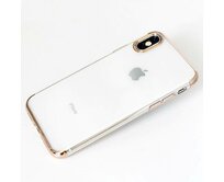 Gelové zlaté pouzdro FRAME V2 na APPLE iPhone 7 / iPhone 8 / iPhone SE (2020)