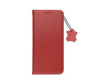 Peněženkové červené LEATHER MAGNET pouzdro na XIAOMI Redmi 9A / Redmi 9AT