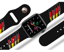 Apple watch řemínek Německá vlajka - 42/44/45mm