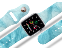 Apple watch řemínek Modrý mramor - 38/40/41mm