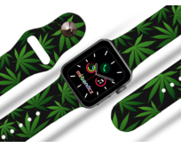 Apple watch řemínek Marihuana - 42/44/45mm