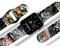 Apple watch řemínek Batman 31 - Batman, Joker a Penguin - 38/40/41mm