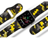 Apple watch řemínek Batman - Žluto-černý znak - 38/40/41mm