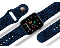 Apple watch řemínek Damask - Modrá - 42/44/45mm