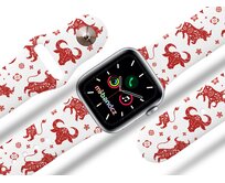 Apple watch řemínek Buvol - Bílá - 38/40/41mm