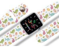 Apple watch řemínek Velikonoce - Bílá - 38/40/41mm