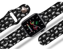 Apple watch řemínek Oči - Černá - 38/40/41mm