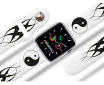 Apple watch řemínek Jin Jang - 38/40/41mm, barva pásku bílá