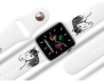 Apple watch řemínek Kůň - Bílá - 38/40/41mm