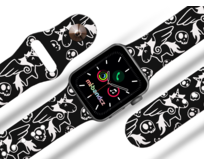 Apple watch řemínek Unicorn black - Černá - 38/40/41mm