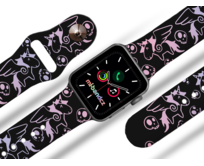 Apple watch řemínek Unicorn pink - Černá - 38/40/41mm