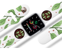 Apple watch řemínek Země - Bílá - 38/40/41mm