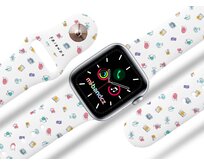 Apple watch řemínek Friends 7 - 38/40/41mm, barva pásku bílá