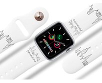 Apple watch řemínek Friends 11 - 38/40/41mm, barva pásku bílá