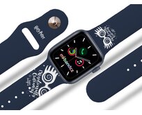 Apple watch řemínek Harry Potter - Luna Lovegood - Neobyčejně obyčejně - 38/40/41 mm, barva pásku modrá