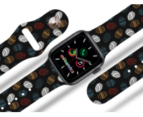 Apple watch řemínek Vajíčka - Černá - 38/40/41mm