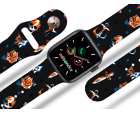 Apple watch řemínek Piráti - Černá - 38/40/41mm